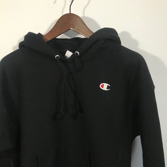 Champion Reverse Weave Black Sweatshirt - Picture 2 of 6